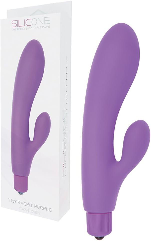 Toyz4Lovers Tiny Vibrador Rabbit Silicone Purple - 1 Unidad ...