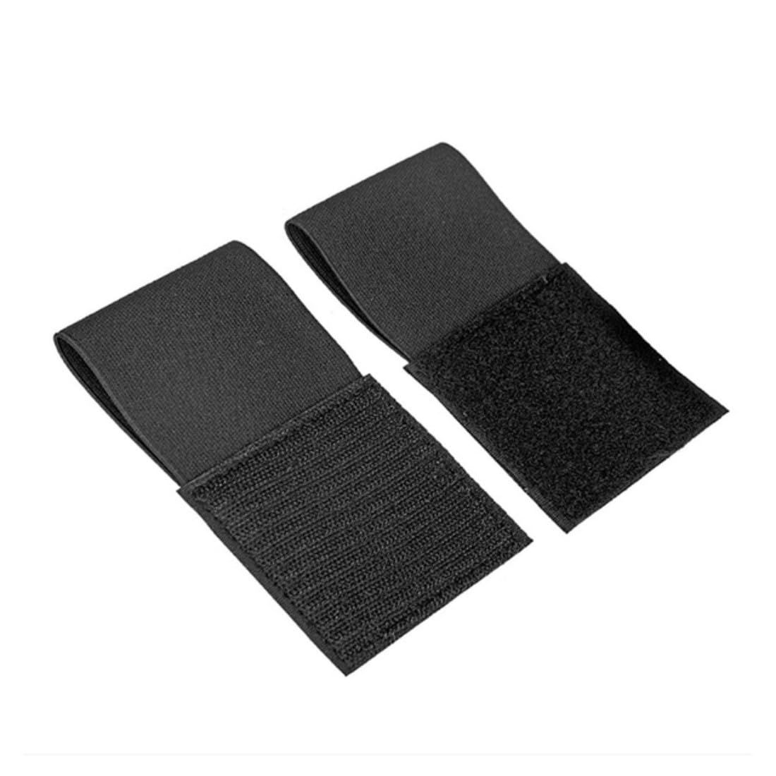 Garrot tactique noir pour gilet de chasse et porte-plaques