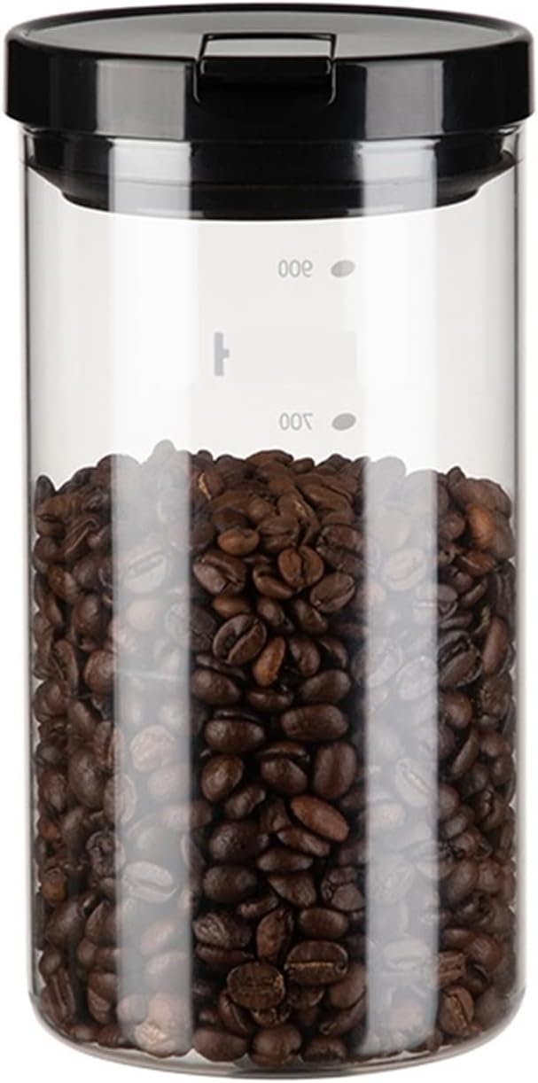 Frasco de Vidrio para Café con Cierre Hermético