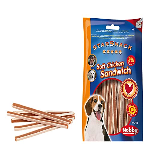 Nobby STARSNACK Soft Chicken Sandwich 375 g, 1 Stück