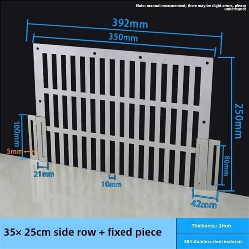 Drain de sol d'angle extérieur, caniveau latéral anti-feuilles balcon