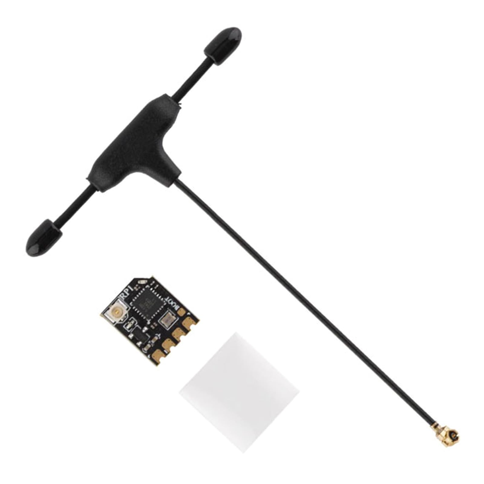 Shurhome 2.4Ghz ExpressLRS Receiver 65mm 2.4Ghz T Antennae Enhances Flight Controls Precise and Quick Responsing