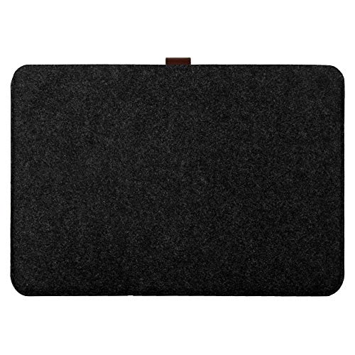 Image of OON Felt Laptop Sleeve - Protective-13 Inch-Black
