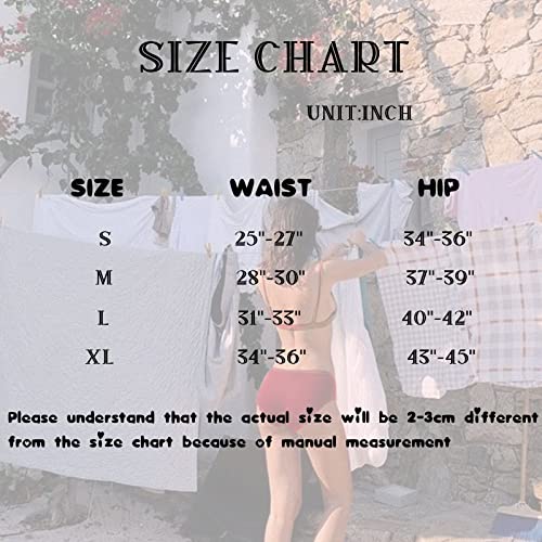 Hokemp Women Lace Panties Sexy Cheeky Underwear Hipster Soft Stretch Briefs Low Rise Bikini Multi-Pack #TOP5