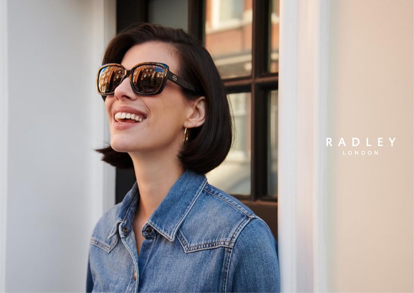 RADLEY LONDON 6517 Women's Big Square Sunglasses, 57 mm, UV400
