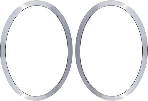 Anillo embellecedor para faros delanteros, bisel para lado del conductor, compatible con Mini Cooper F55 F56 F57 2014-2021, sustituye a 51137300631