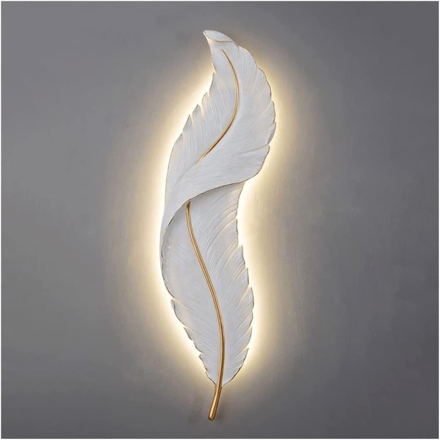 Appliques Sconce da parete creativa, lampada da parete in resina, luce