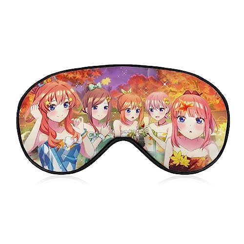 五等分の花嫁 アイマスク キャラクター アニメ アイマスク 睡眠用 かわいい 睡眠改善 遮光 柔らかい 眼精疲労 目元疲労回復 安眠マスク 圧迫感なし 子供 男女兼用 ギフト