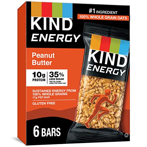 Kind Energy Bars, Peanut Butter, Healthy Snacks, Gluten Free, 30 Count #TOP12