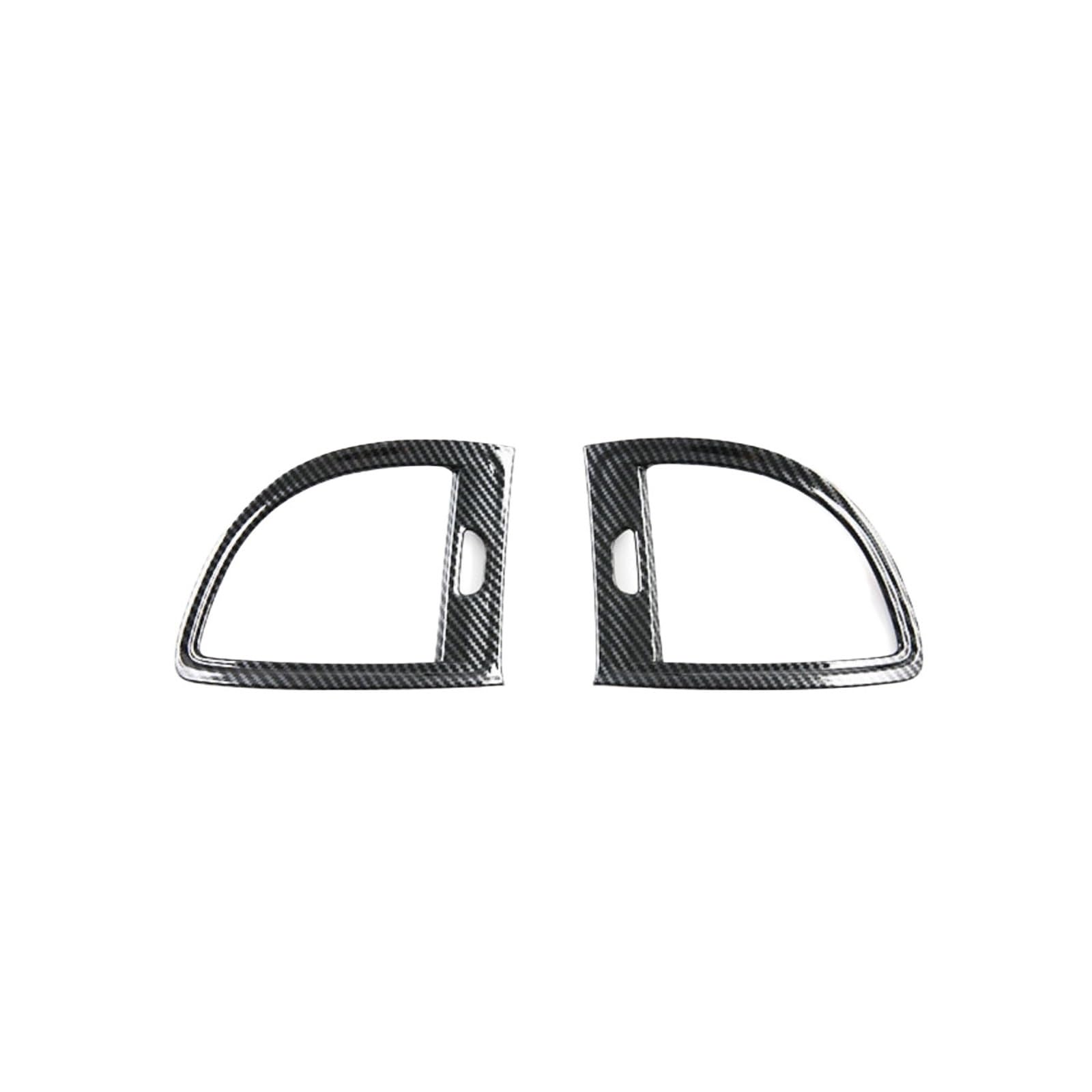 QBKGMEWCA Air Conditioning Trim Kit Front Left and Right Vent Bezels Compatible for Chrysler 300C 2016