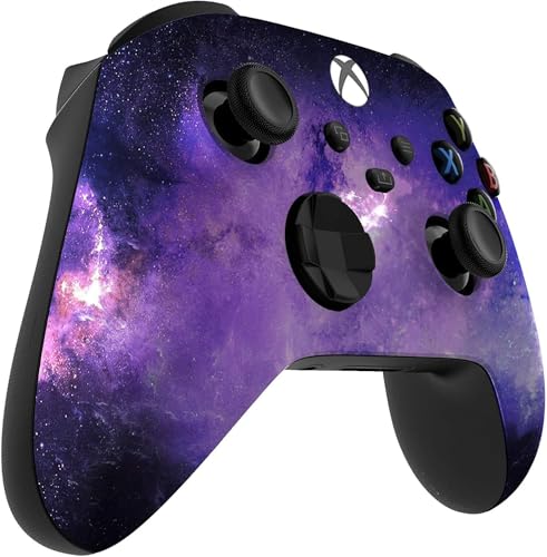 Image of Custom Controllerzz Wireless Controller for Microsoft Xbox Series X /S & Xbox One - Custom Soft Touch Feel - Custom Xbox Series X /S Controller (X /S Galaxy)
