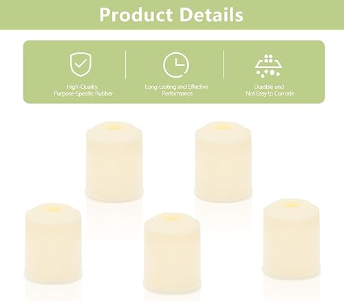 Miniatura 4 de 4161530 - Mezclador de cocina de repuesto para patas de goma, compatible con mezcladores de pie Kit-chen-Aid 9709707 K45SS, KSM75, KSM90, para