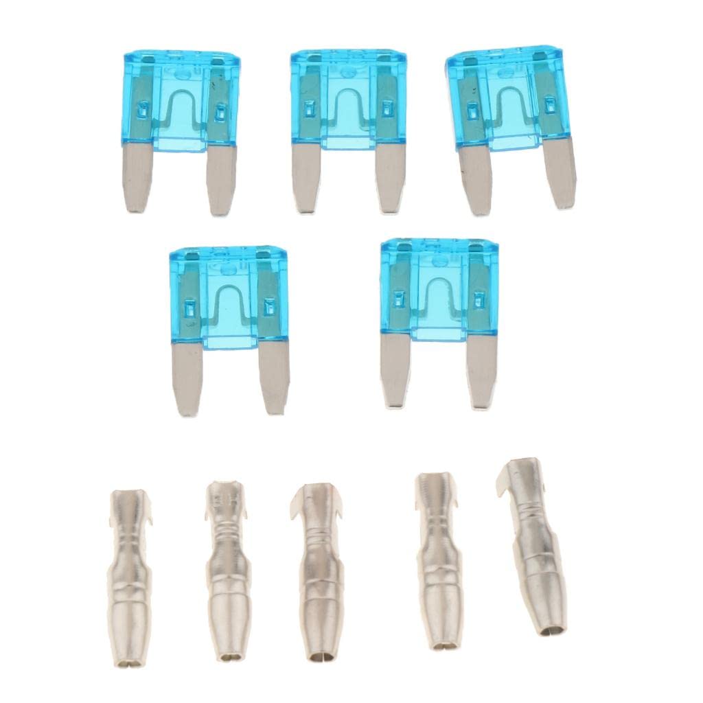 HEAVENGLOW Trade 5Pcs Car Add-a-Circuit Fuse TAP Adapter Mini ATM APM Blade Fuse Holder-image-22