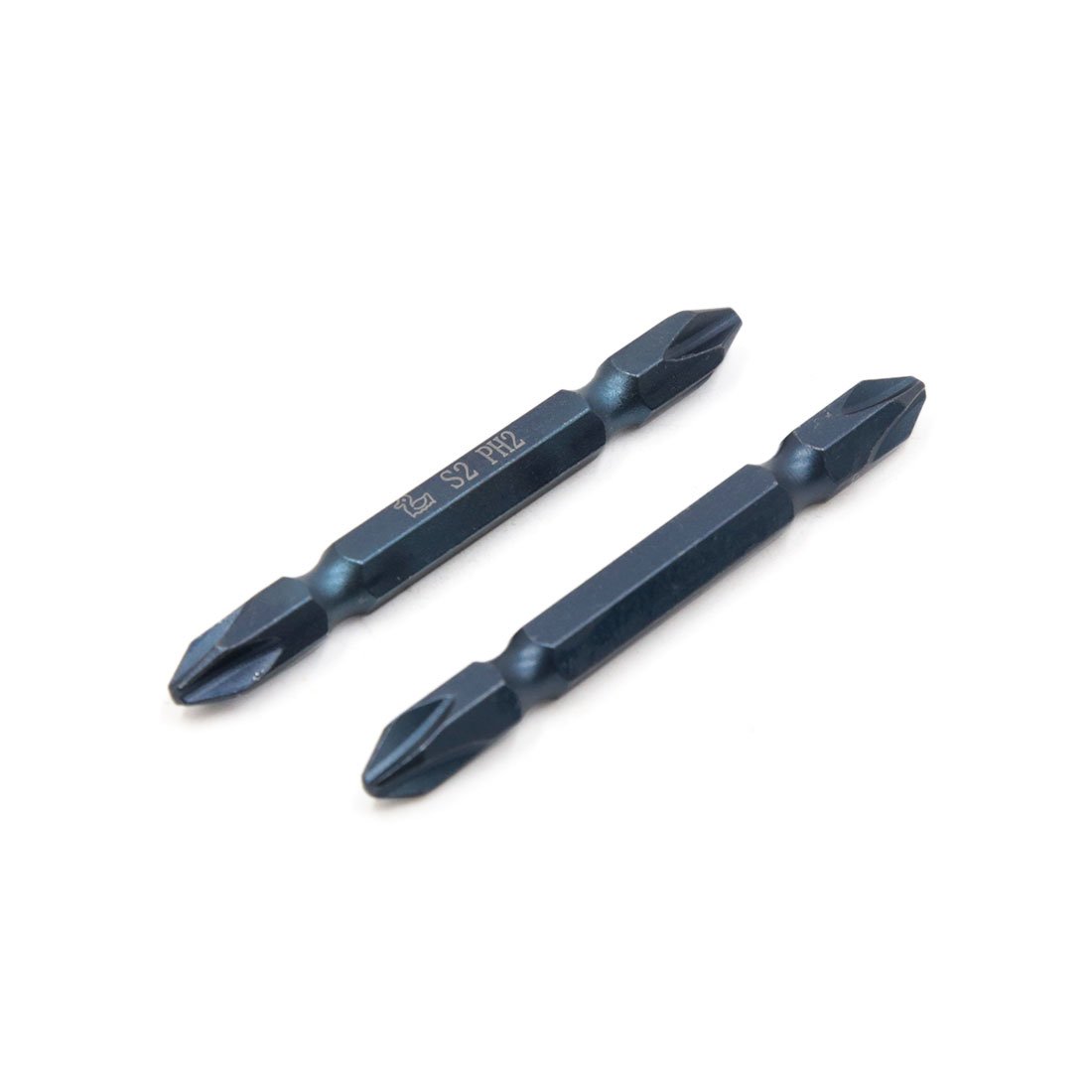 10 Stück hellblaue 65 mm lange Kreuzschlitzschraubendreher-Bits mit zwei Enden for das Auto