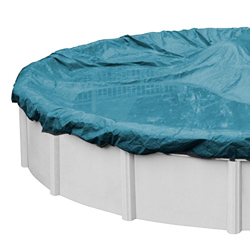 Pool Mate 5828-4 Guardian Winter Round Above-Ground Pool Cover, 28-Ft, Teal Blue #TOP4