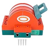 Doppelwurfmesser-Trennschalter Orange Rot 3P-Klemmenanschluss Elektrische Versorgung für industrielle elektrische Haushaltsgeräte (3P 100A)