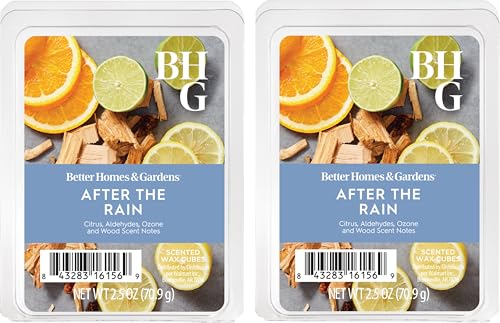 Better Homes and Gardens Scented Wax Cubes 2.5oz 2-Pack (After The Rain)