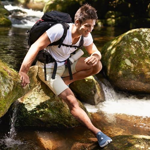 Image of SEEKWAY Mens Womens Water Shoes Quick Dry Aqua Shoes Barefoot for Beach Surf Hiking Pool Water Sports