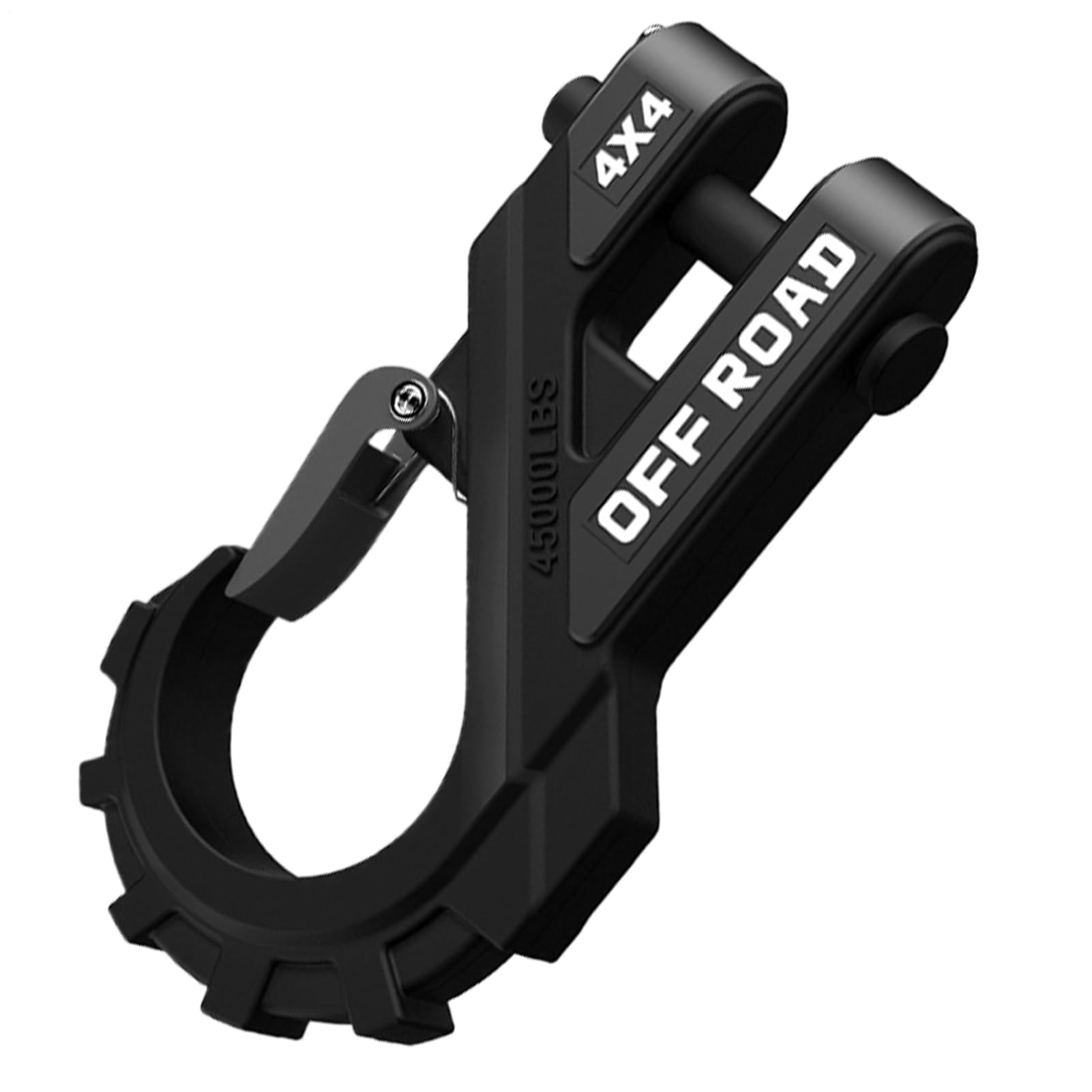 ATV Winch Hook - Connettore per rimorchio pesante, Hook Offroad Steel Grow | Collegamento della catena di sicurezza del rimorchio, clip per gancio per rimorchio SUV, programma di recupero auto