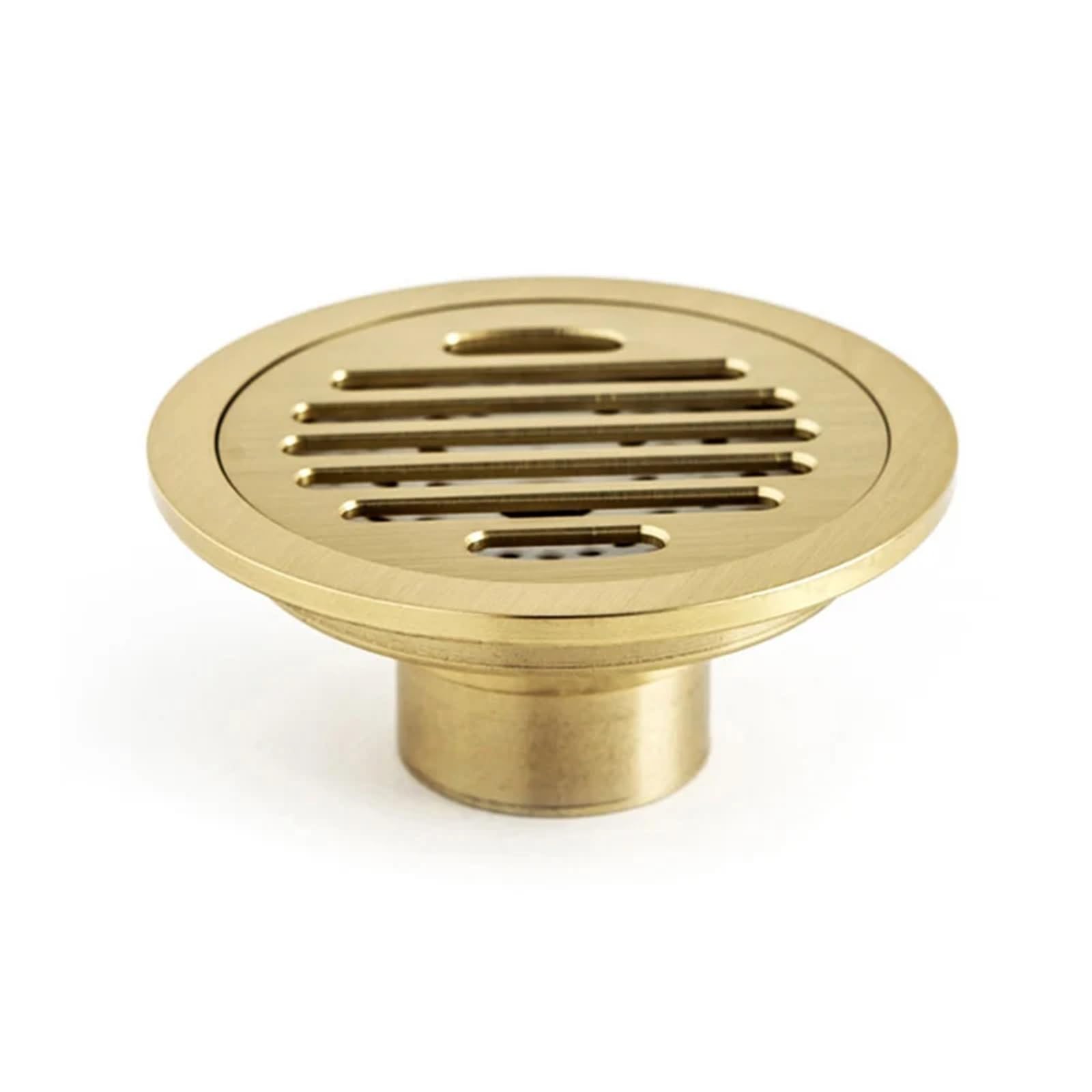 10cm Brass Round Floor Drain Cover Shower Waste Drainer Grate Floor Drain(Color4)