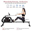 SNODE-Water-Rowing-Machine-with-Bluetooth-Rowing-Machine-for-Home-Use-with-Free-APP-Water-Resistance-Indoor-Rower-Cardio-Training-Soft-Seat-Smooth-Quiet-Home-Fitness-Workout SNODE Water Rowing Machine with 7.4Gal Large Water Tank, Quality Rower Machine with Heavy Duty Frame, 331 Lb Weight Capacity, Bluetooth Available