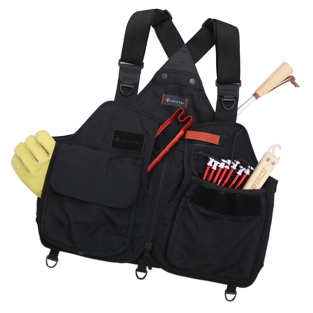 Amazon | ジョインター THE VEST ブラック フィッシングベスト