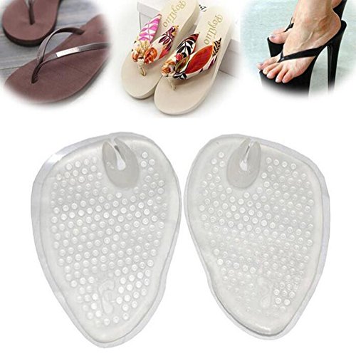 3Pairs Soft Silicone Flip Gel Cushions Pad Toe Protectors for Thong Sandal Flip
