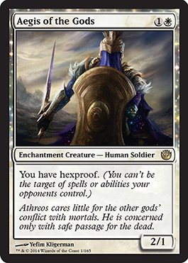 Magic The Gathering - Aegis of The Gods (1/165) - Journey into Nyx