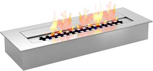 Regal Flame PRO - Quemador de chimenea de bioetanol de 180in 26 litros