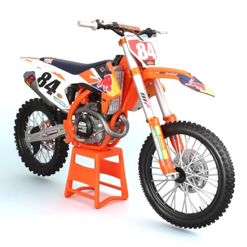 Burago Moto Red Bull KTM Supercross SX450 1:6 miniatura 4