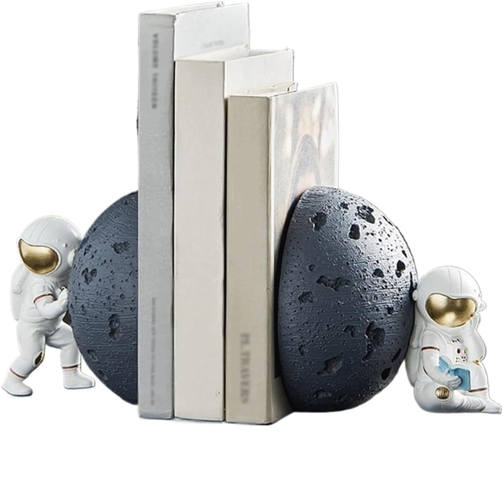 Soporte de Libros Creativo para Astronauta, Almacenamiento de Escritorio para libreros, Regalos para el Día del Maestro, decoración de Soporte para Libros