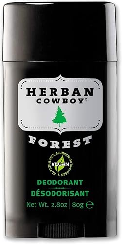 Herban Cowboy, Forest, desodorante para protección máxima, 2.8 onzas, 3 unidades