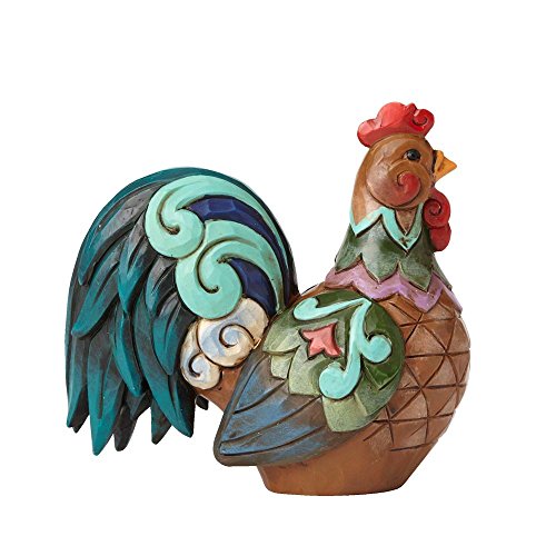 Enesco Jim Shore Mini Sitting Rooster Figurine