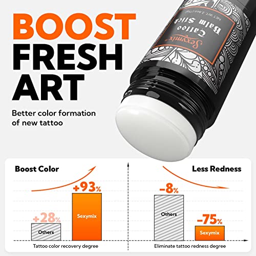 Tattoo Aftercare Balm 2.65Oz Healing Fresh Tattoo Balm Brightener For Old Tattoo Cream Aftercare Unscented 100% Organic Ingredients Tattoo Cream Brightener And Enhancing Tattoo Moisturizer #TOP3