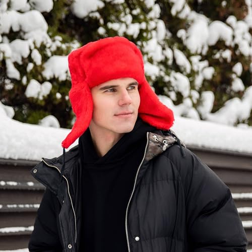 Image of BELEON Ushanka Russian Hat with Ear Flaps