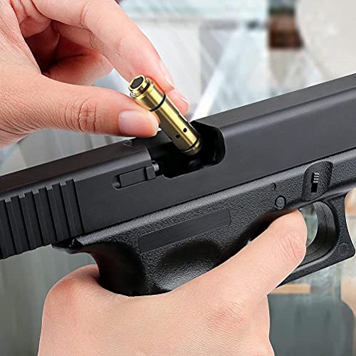 LAWARY 9mm Cartucho de Treinamento de Luz Vermelha com Instrumento de Calibração Infravermelho de Ba