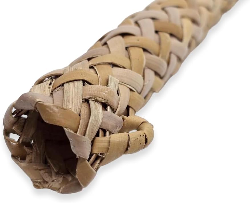 7" Chopsticks Case Natural Rattan Handmade Holder Travel Chopstick Carrying Case Travel Flatware Cutlery Case for Camping Bento Chop stick Box Holder Kitchen Utensil Accessories