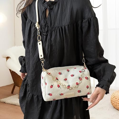 Bolso bandolera lindo para mujer en colores variados miniatura 4