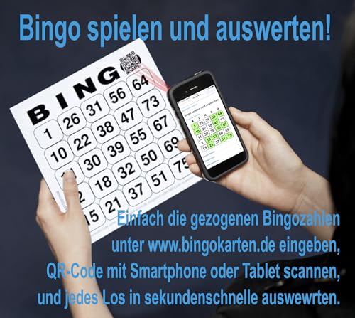 DiPrint 500/sans Bingo Billets Système 25 en 75 (10,5 x 11 cm) – Image 3