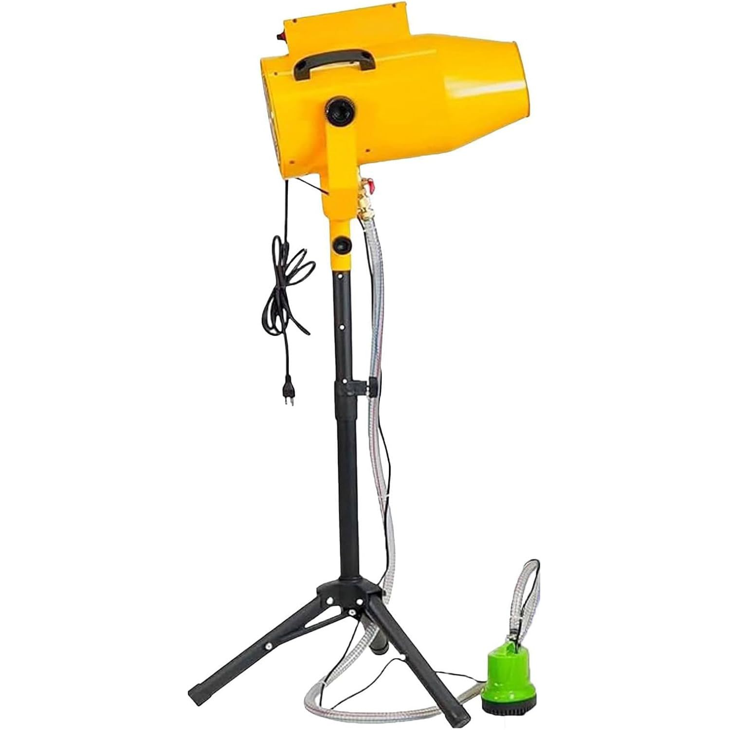 JozyJul Electric Foam Cannon, Jet Foam Making Effect Machine, 1000W Foam Machine, Adjustable Angle, 3-8m Throw Distance, Perfect for Parties and Celebrations