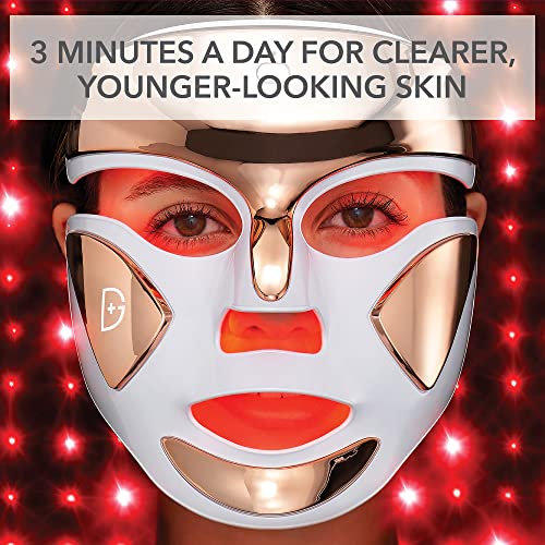 Dr. Dennis Gross DRx SpectraLite FaceWare Pro – LED Face Mask for Skin Rejuvenation with Dual Red & Blue Light Therapy