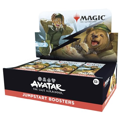 Magic: The Gathering Avatar: The Last Airbender Jumpstart Booster Box, 24 Packungen, Kartenspiel für 2 Spieler