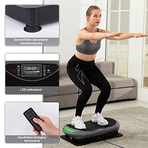 Ultrasport Trilplaat, trilplaat voor effectieve fitnesstraining - Image 4