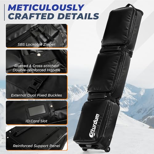 Sturdum Rolling Snowboard Bag