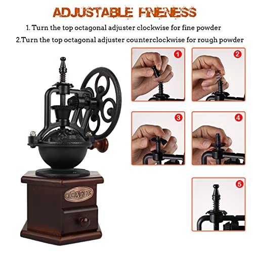 Wooden Manual Coffee Grinder