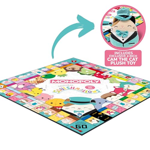 Monopoly Collector's Edition con Cam The Cat plush miniatura 2