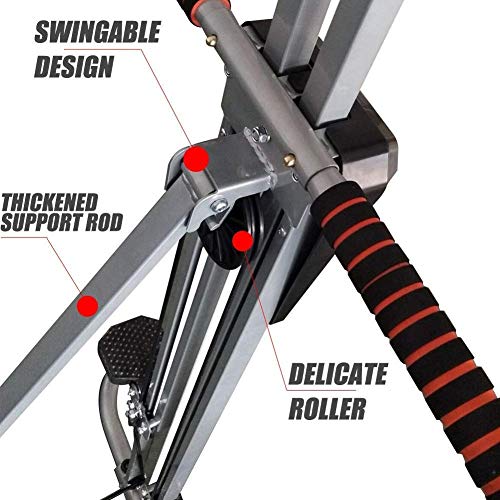 Image of Vertical Climber Stepper Machine,Folding Exercise Bike,5 Gears Adjustable＆LCD Display,Full Body Workout for Home Gym bel