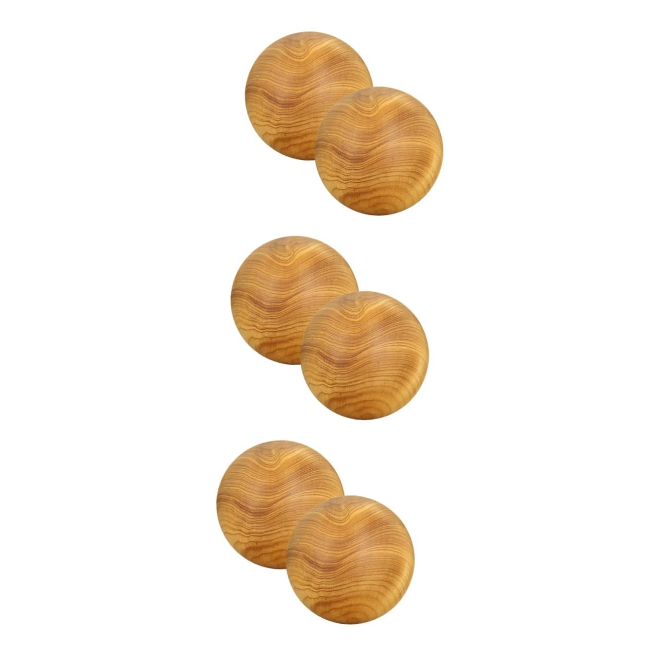 FOMIYES 6 Pcs Massage Ball Wood Handballs Hand Massaging Balls Wooden Handball Massage Wood Balls Massage Hand Balls Hand Play Balls Hand Exercise Balls Hand Massage Tools Fitness Balls