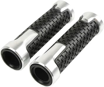 Motorcycle Handle Grips for Honda NC750X NC750 NC750S 750 Integra NC 750 750X 750S7/8 22mm Motorcycle CNC Aluminum Rubber Handlebar Hand Grips Replacement