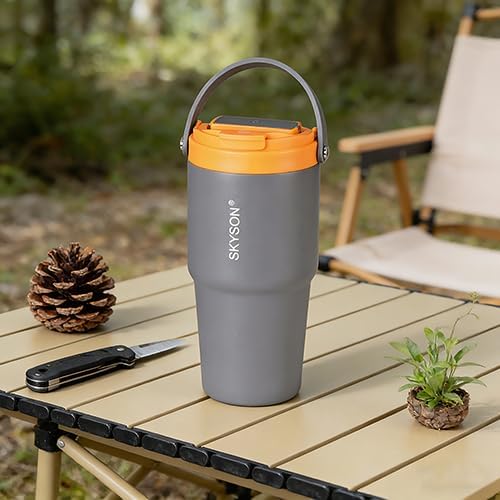 Cafetera Portátil Térmica con Filtro Eléctrico y Tapa 20 Onzas miniatura 2